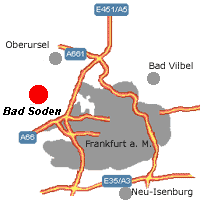 Lage Bad Soden