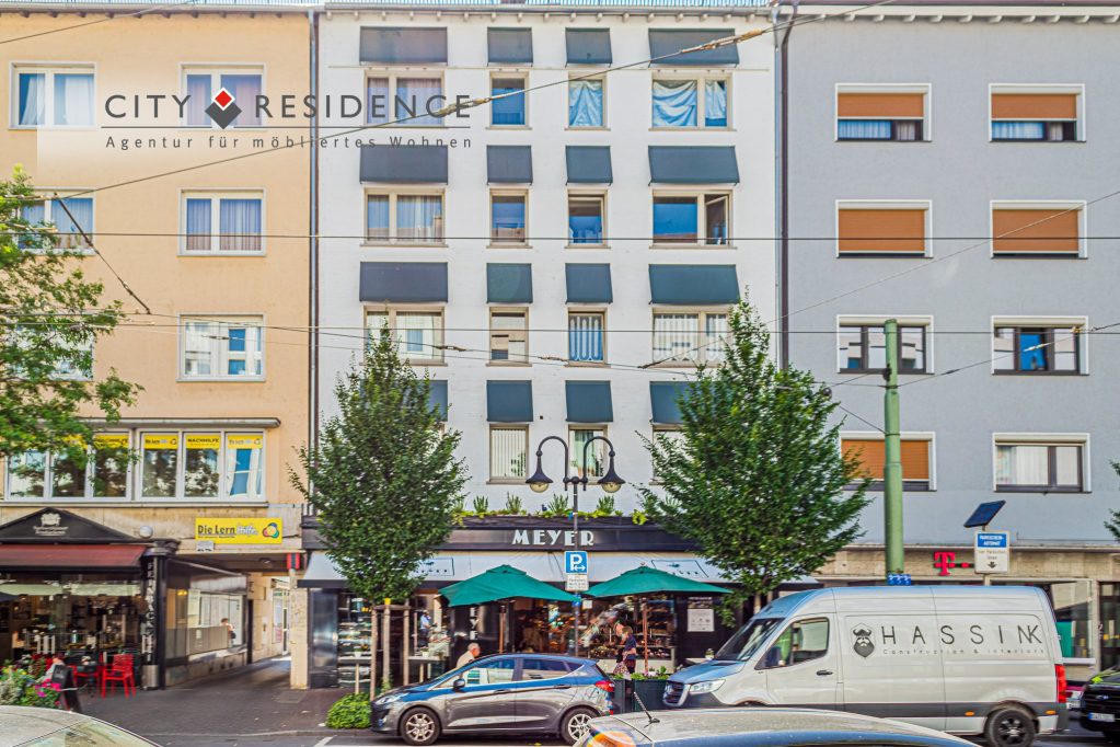 Frankfurt-Sachsenhausen (Nord): 1-Zi.  Wohnung, 24m², Schweizer Str., 870, Außenansicht