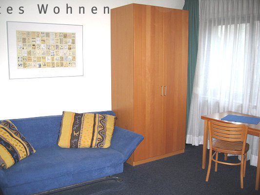 Frankfurt-Bockenheim (Kuhwaldsiedlung): 1-Zi.  Wohnung, 20m², Philipp-Fleck-Str., 450, Wohnen