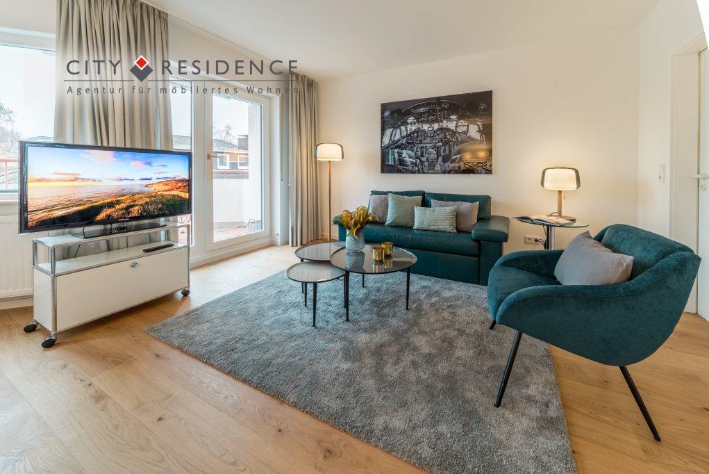 Frankfurt-Westend: 1-Zi.  Wohnung, 43m², Feldbergstr., 1.560, Wohnen