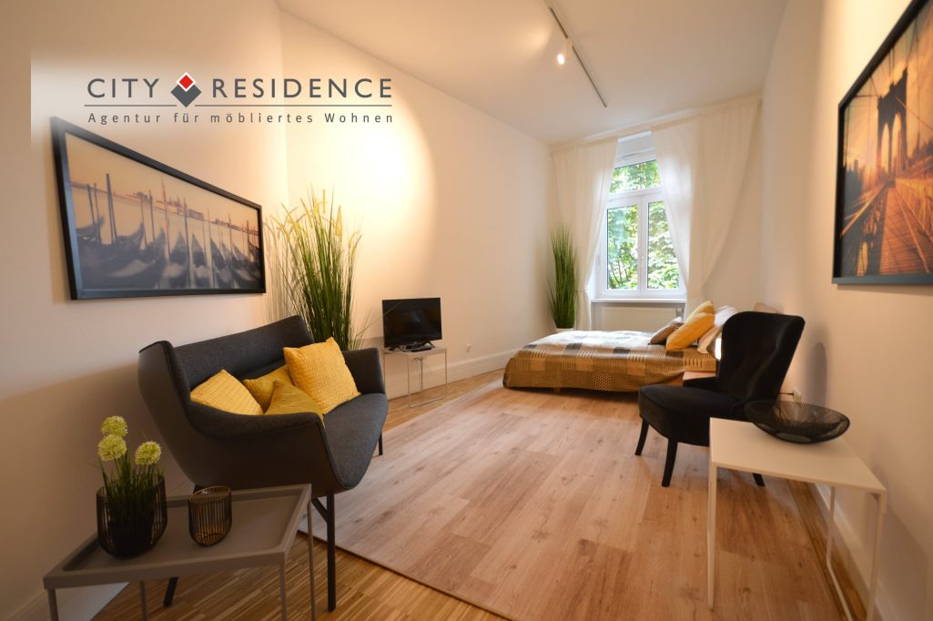 Frankfurt-Nordend: 1.5-Zi.  Wohnung, 50m², Berger Str., 1.380, Wohnen