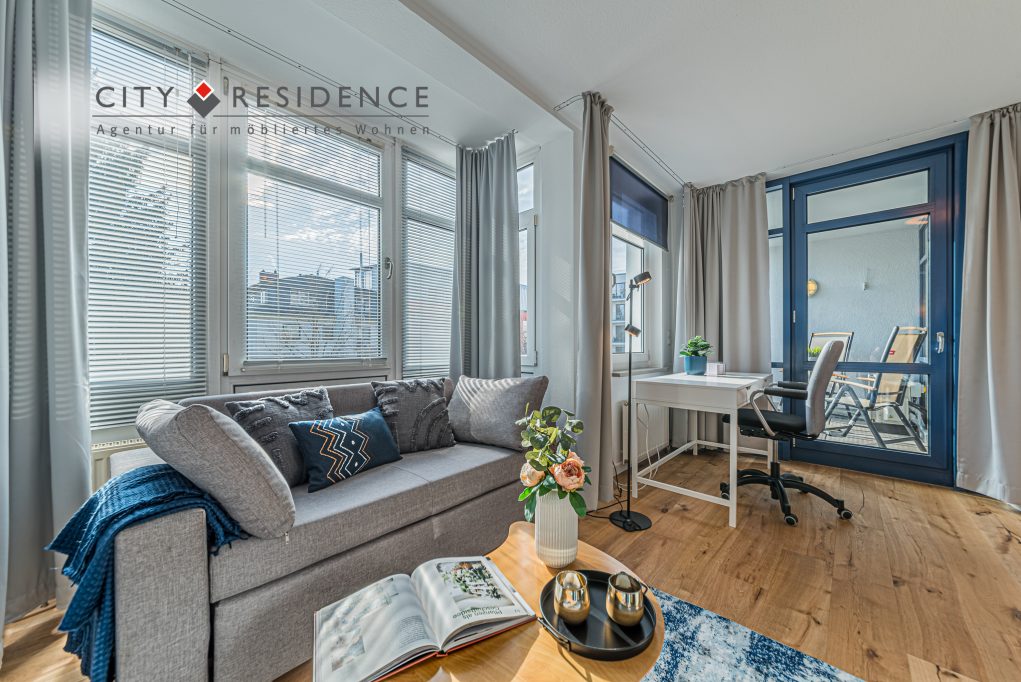 Frankfurt-Westend: 2-Zi.  Wohnung, 52m², Holzhausenstr., 1.730, Wohnen