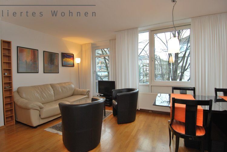 Frankfurt-Westend: 2-Zi.  Wohnung, 53m², Eschersheimer Landstr. , 1.390, Wohnen