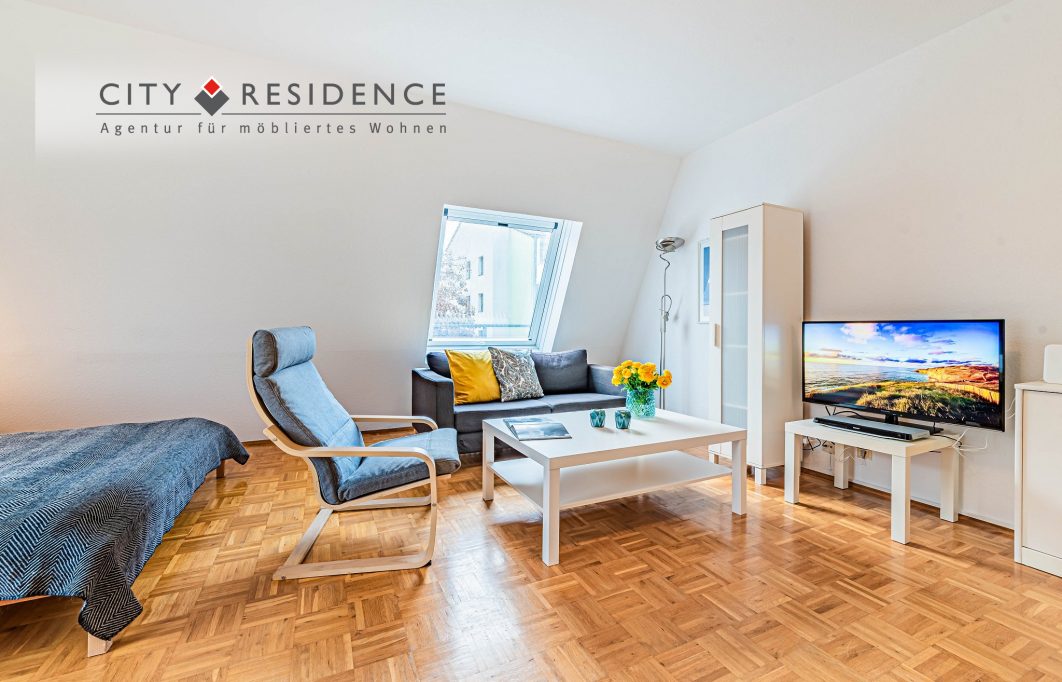 Frankfurt-Westend: 1-Zi.  Wohnung, 35m², Gärtnerweg, 1.050, Wohnen