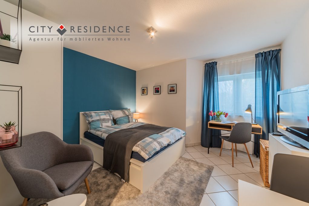Frankfurt-Bockenheim: Appartement d' 1 -pièces(s), 20m², Landgrafenstr., 950, Salon