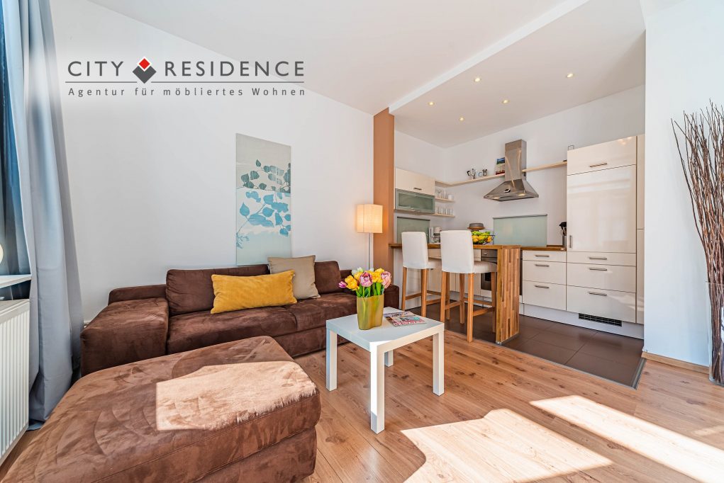 Frankfurt-Bockenheim: 1-Zi.  Wohnung, 40m², Homburger Str., 1.340, Wohnen