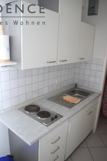 Frankfurt-Bockenheim: 1-Zi.  Wohnung, 23m², Landgrafenstr., 680, Küche