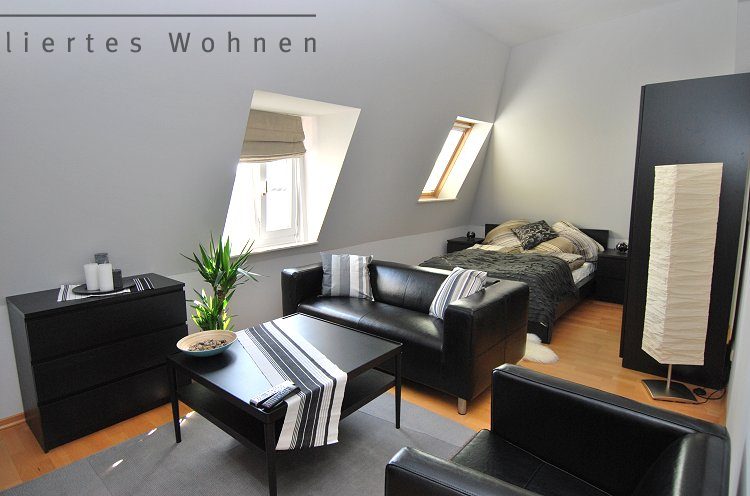 Frankfurt-Westend: 1-Zi.  Wohnung, 43m², Rheinstr., 1.700, Wohnen