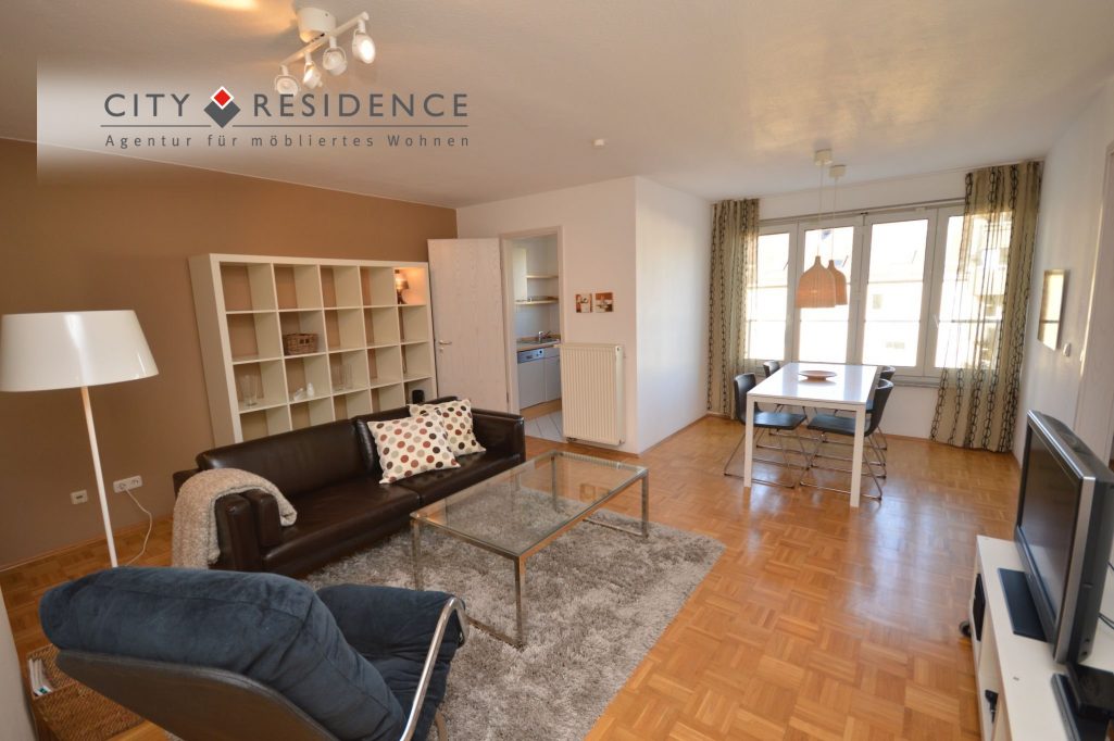 Frankfurt-Nordend (Ost): 2-Zi.  Wohnung, 50m², Arnsburger Str., 1.290, Wohnen