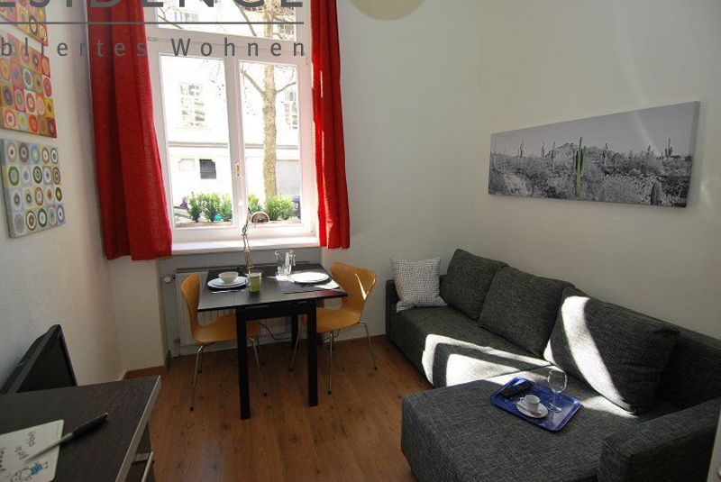 Frankfurt-Nordend: 1-Zi.  Wohnung, 17m², Vogelsbergstr., 790, Wohnen