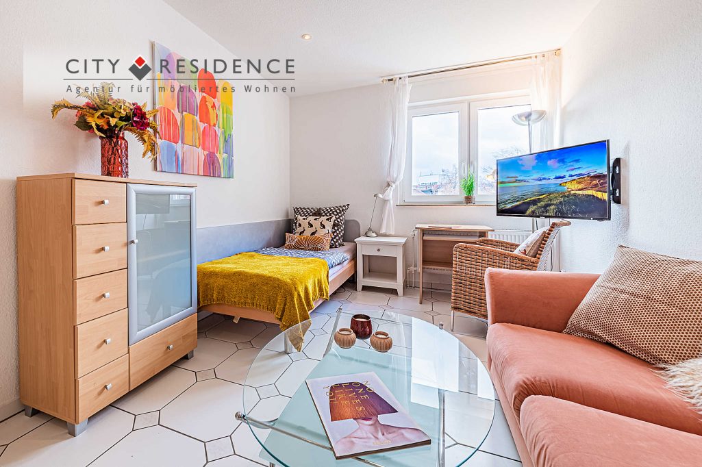 Frankfurt-Bockenheim: Appartement d' 1 -pièces(s), 23m², Landgrafenstr., 890, Salon