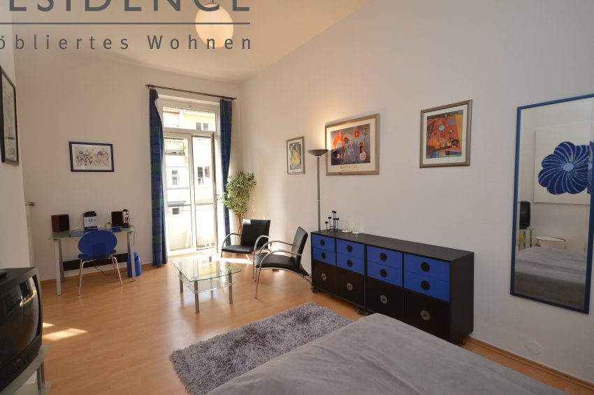 Frankfurt-Westend: 1-Zi.  Wohnung, 48m², Oberlindau , 1.100, Wohnen