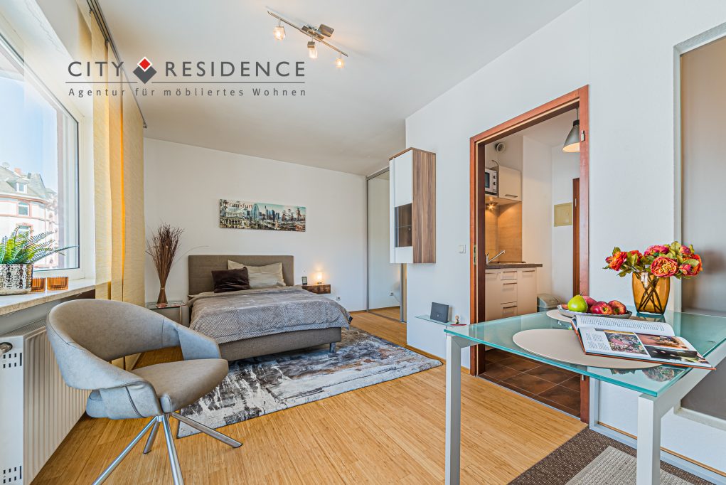 Frankfurt-Nordend: 1-Zi.  Wohnung, 30m², Eckenheimer Landstrasse, 1.250, Wohnen