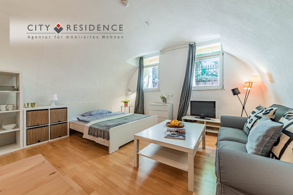 Frankfurt-Nordend (West): 1-Zi.  Wohnung, 34m², Finkenhofstr., 1.060, Wohnen