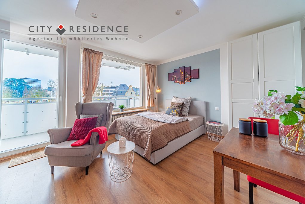 Oberursel: 1-Zi.  Wohnung, 32m&sup2;, Frankfurter Landstr., 990, Wohnen