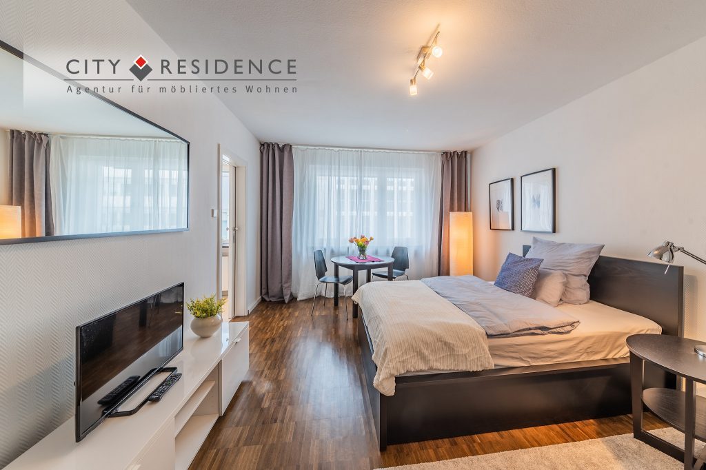 Frankfurt-Sachsenhausen (Nord): 1-Zi.  Wohnung, 30m², Schweizer Str., 1.090, Wohnen