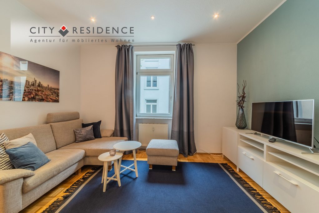 Frankfurt-Nordend (West): 2-Zi.  Wohnung, 50m², Baustr., 1.650, Wohnen