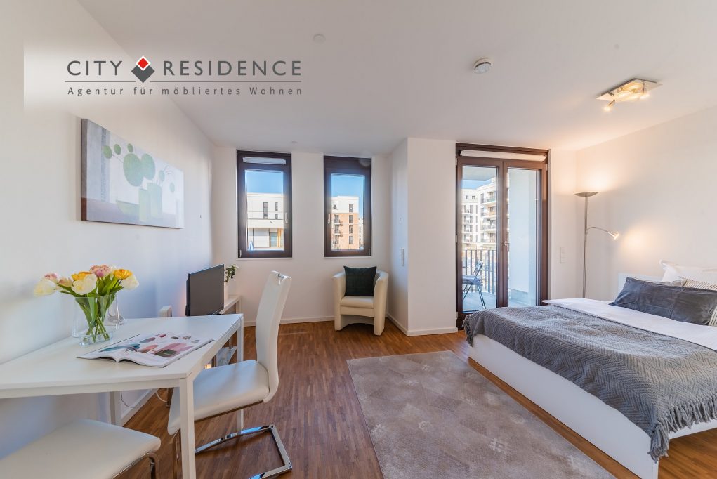 Frankfurt-Europaviertel: 1-Zi.  Wohnung, 28m², Römischer Ring, 1.390, Wohnen