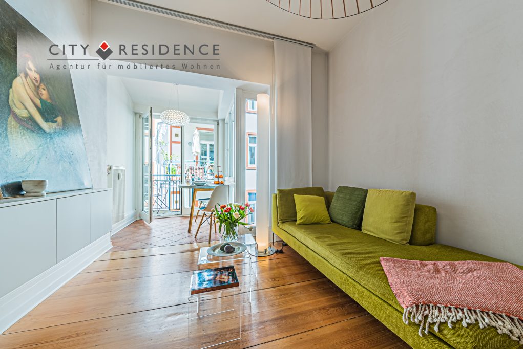 Frankfurt-Sachsenhausen (Nord): 2-Zi.  Wohnung, 53m², Danneckerstr., 1.690, Wohnen