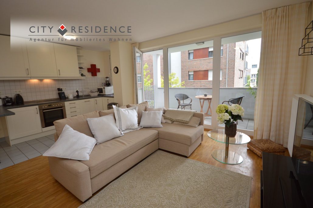 Frankfurt-Gutleutviertel (Westhafen): 2-Zi.  Wohnung, 58m², Speicherstr., 2.000, Wohnen