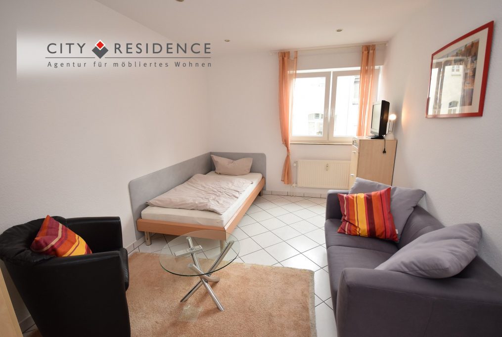 Frankfurt-Bockenheim: Appartement d' 1 -pièces(s), 22m², Landgrafenstr., 850, Salon