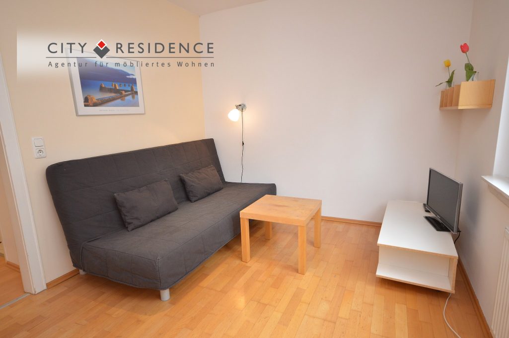 Frankfurt-Westend: 2-Zi.  Wohnung, 32m², Beethovenstr., 1.190, Wohnen