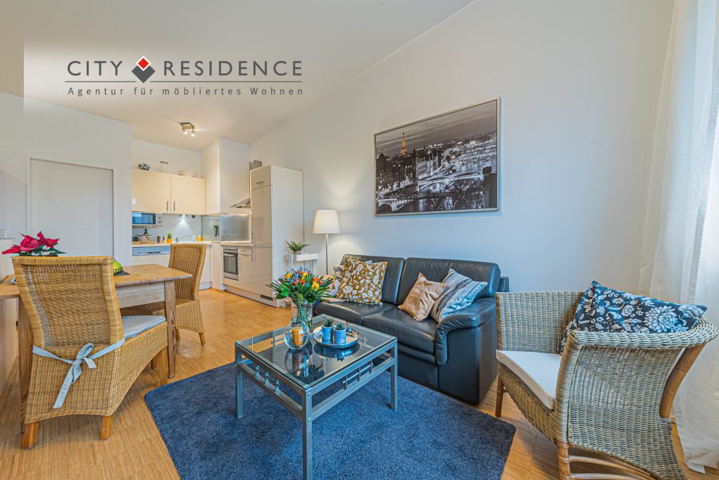 Frankfurt-Nordend: 2-Zi.  Wohnung, 45m², Dietrich-Bonhoeffer-Weg, 1.390, Wohnen