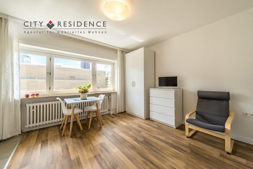 Frankfurt-Westend: 1-Zi.  Wohnung, 20m², Westendstrasse, 900, Wohnen