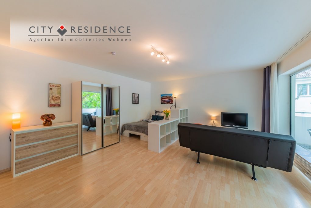 Frankfurt-Sachsenhausen (Süd): 1-Zi.  Wohnung, 42m², Mittlerer Hasenpfad, 1.090, Wohnen