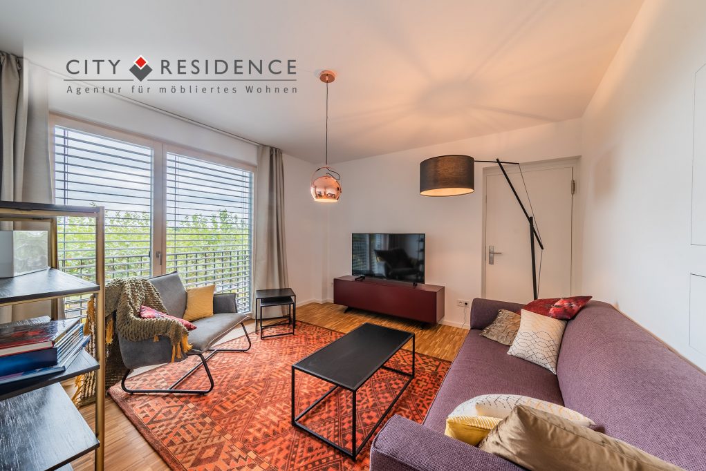 Frankfurt-Ostend (Parlamentsplatz-Viertel): Appartement d' 3 -pièces(s), 90m², Röderbergweg, 2,250, Salon