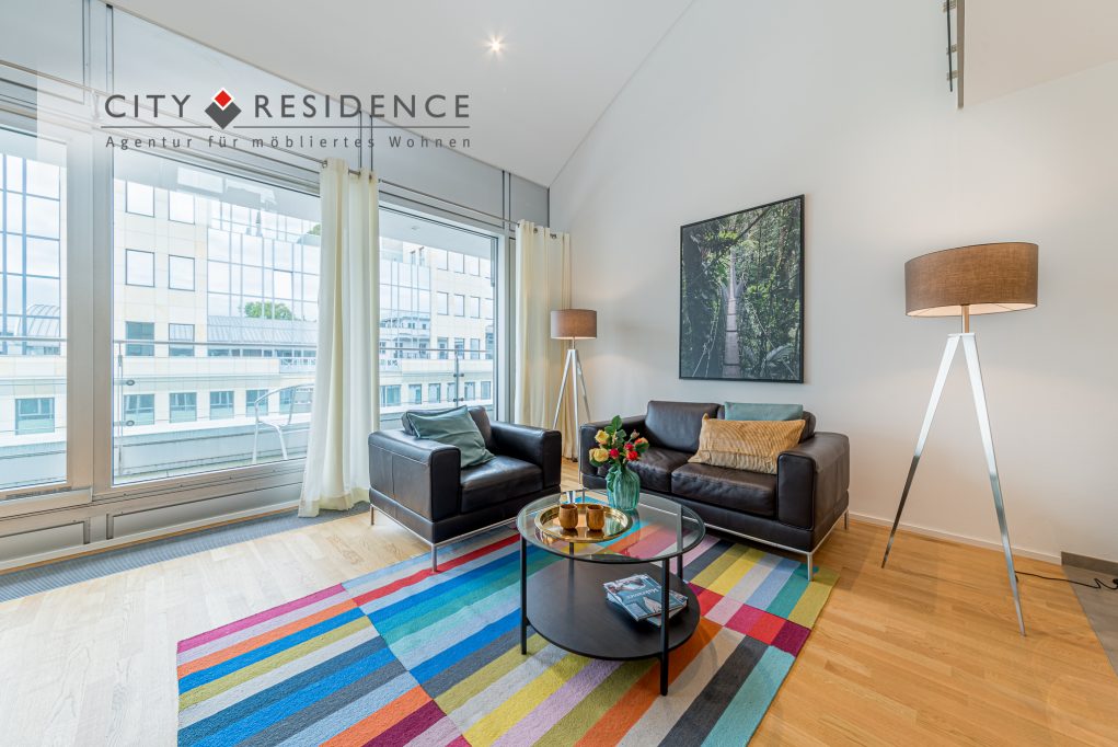 Frankfurt-Innenstadt: 2-Zi.  Wohnung, 94m², Wilhelm-Leuschner-Str., 2.460, Wohnen
