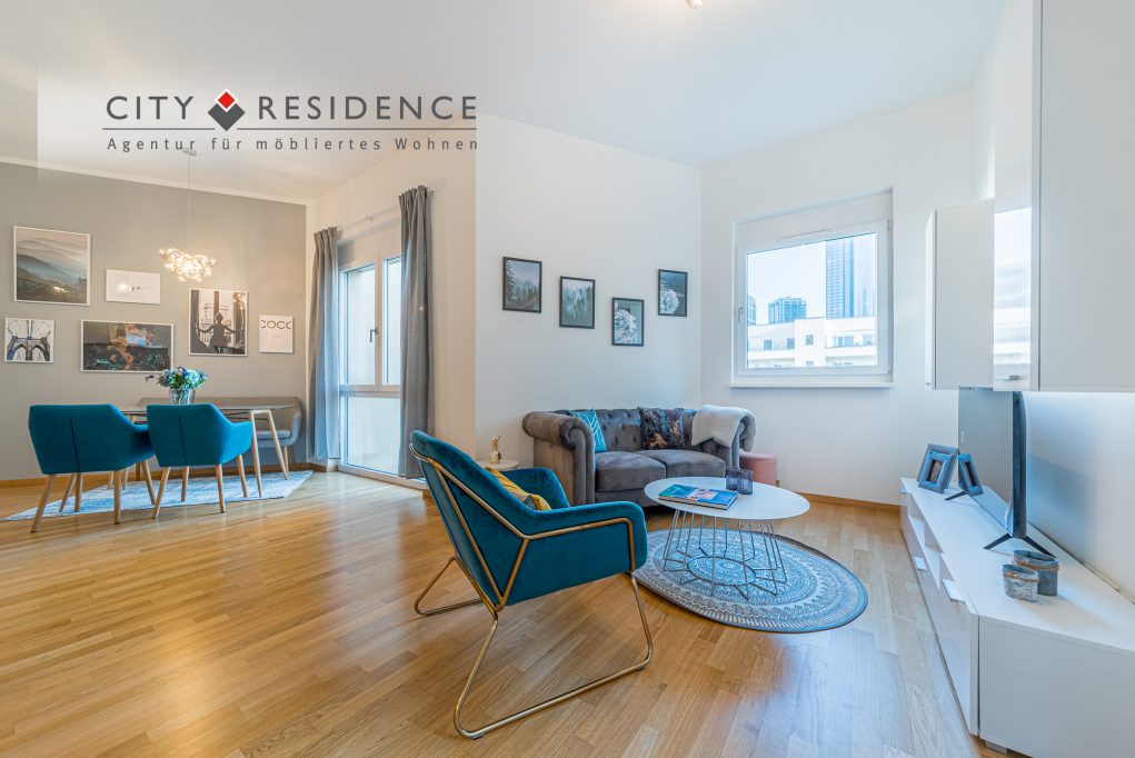 Frankfurt-Bahnhofsviertel: Appartement d' 2 -pièces(s), 70m², Elbestraße, 1,850, Salon