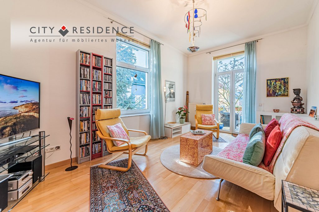 Frankfurt-Nordend: 3-Zi.  Wohnung, 80m², Schleiermacherstr., 2.490, Wohnen