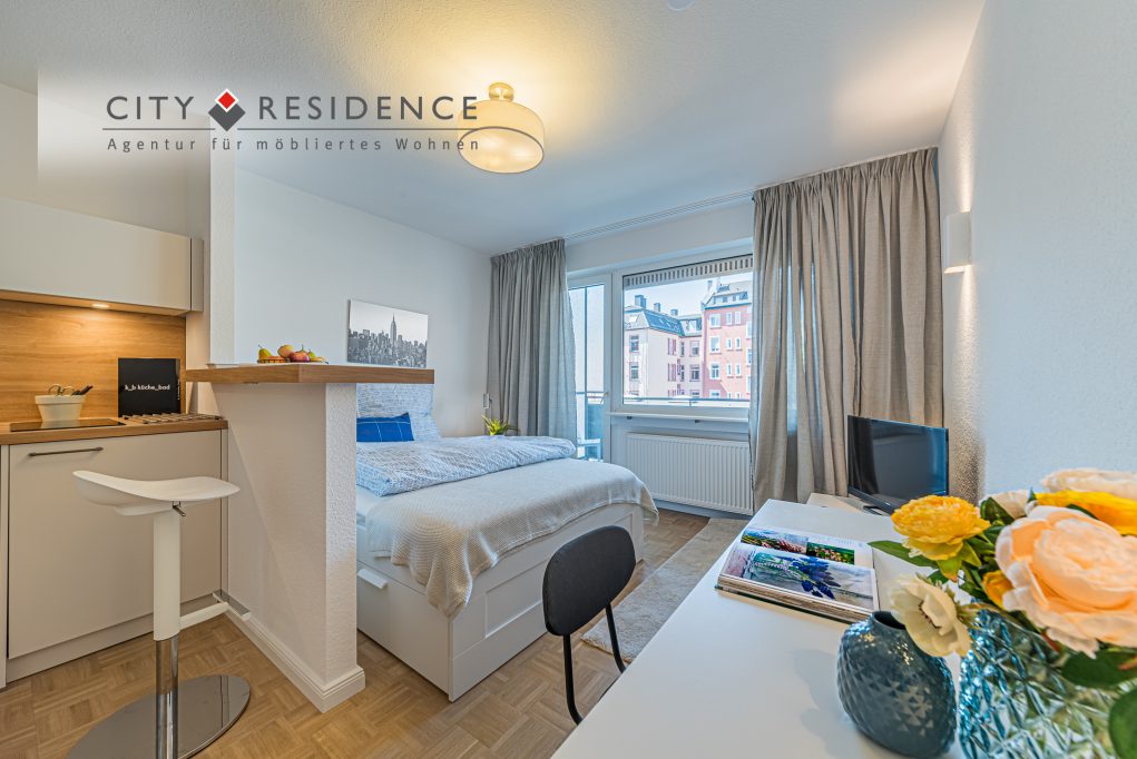Frankfurt-Sachsenhausen (Nord): 1-Zi.  Wohnung, 30m², Schweizer Str., 990, Wohnen