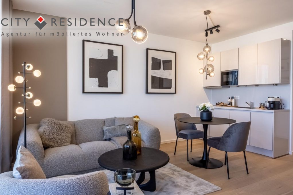 Frankfurt-Europaviertel: 2-Zi.  Wohnung, 55m², Europaallee, 2.490, Wohnen