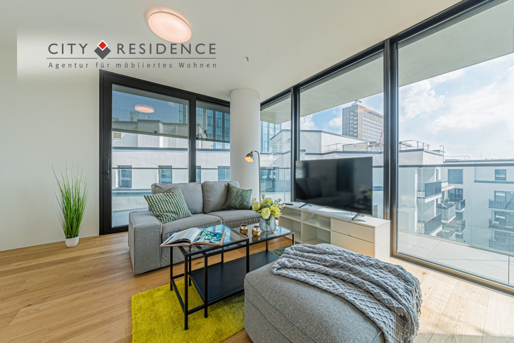 Frankfurt-Europaviertel: 2-Zi.  Wohnung, 62m², Europaallee, 2.290, Wohnen