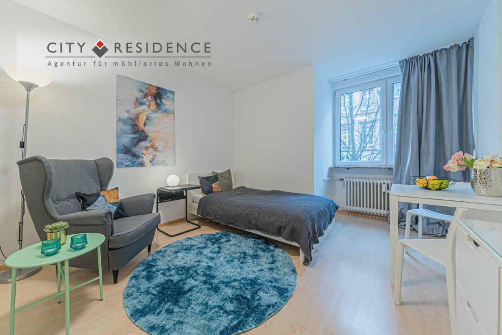 Frankfurt-Nordend (Ost): 1-Zi.  Wohnung, 27m², Baumweg, 1.080, Wohnen