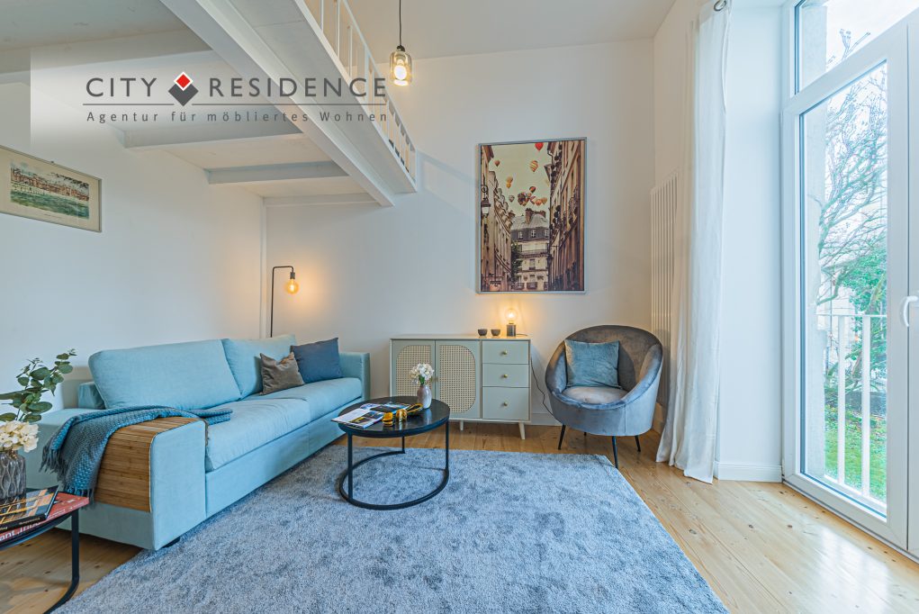 Frankfurt-Nordend: 2-Zi.  Wohnung, 43m&sup2;, Rat-Beil-Str., 1.570, Wohnen