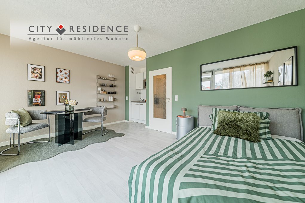 Frankfurt-Westend: 1-Zi.  Wohnung, 29m², Arndtstr., 1.390, Wohnen