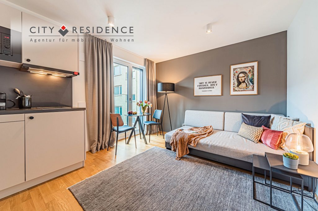 Frankfurt-Innenstadt: 1-Zi.  Wohnung, 22m&sup2;, Mainzer Landstr. , 1.305, Wohnen