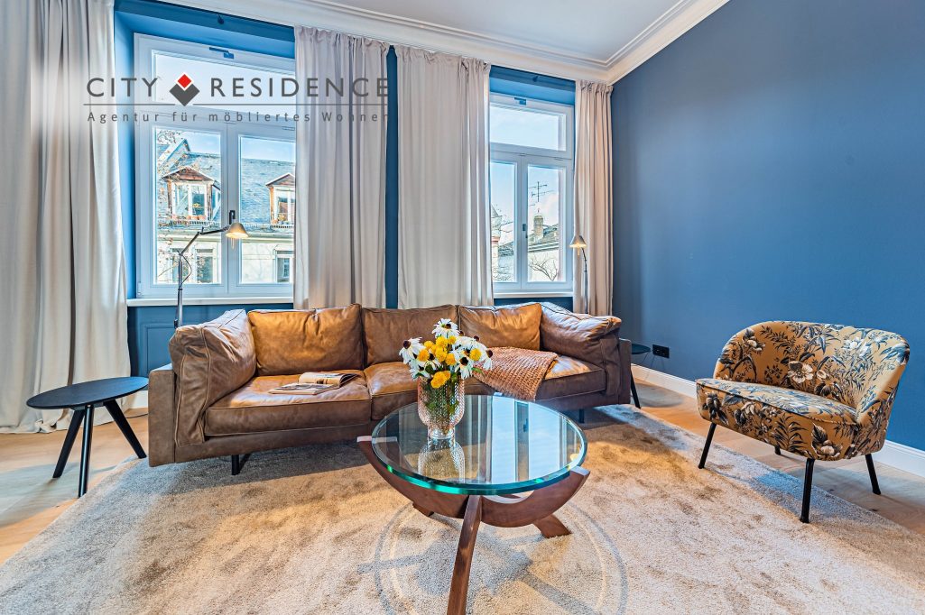 Frankfurt-Nordend (West): 3.5-Zi.  Wohnung, 87m&sup2;, Fichardstr.  , 3.150, Wohnen